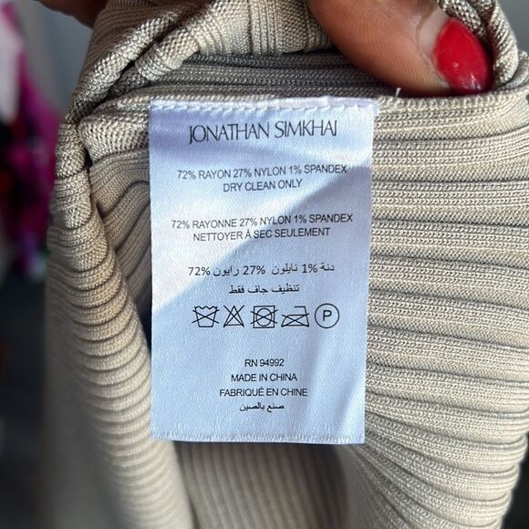 Jonathan Simkhai Tabitha Ribbed Knit Dress - Picture 16 of 16